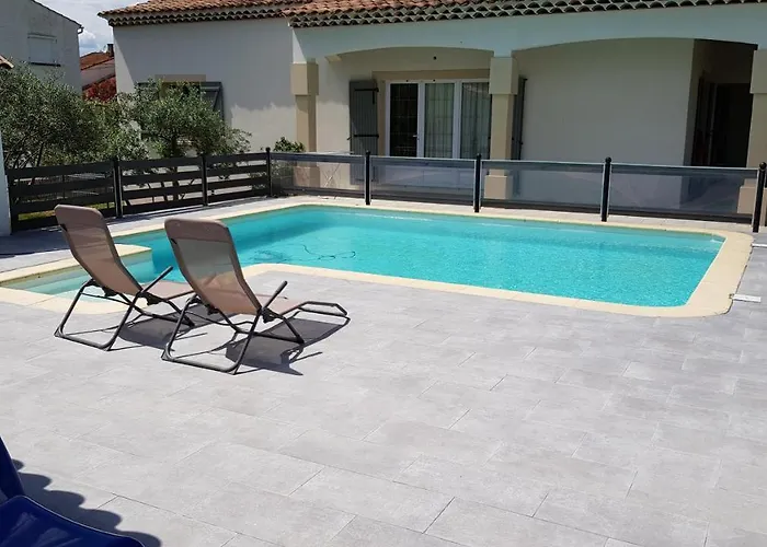 Charmante Maison Climatisee Vedene - Avignon Avec Piscine